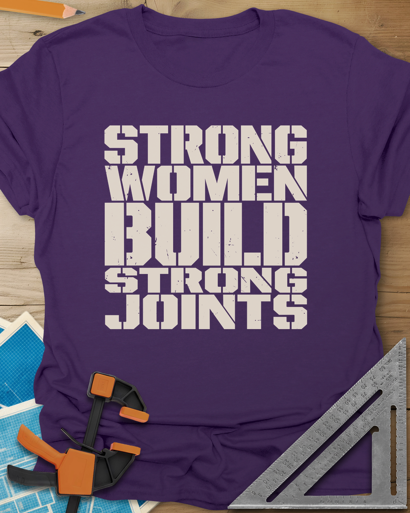 Strong Women Tee — purple