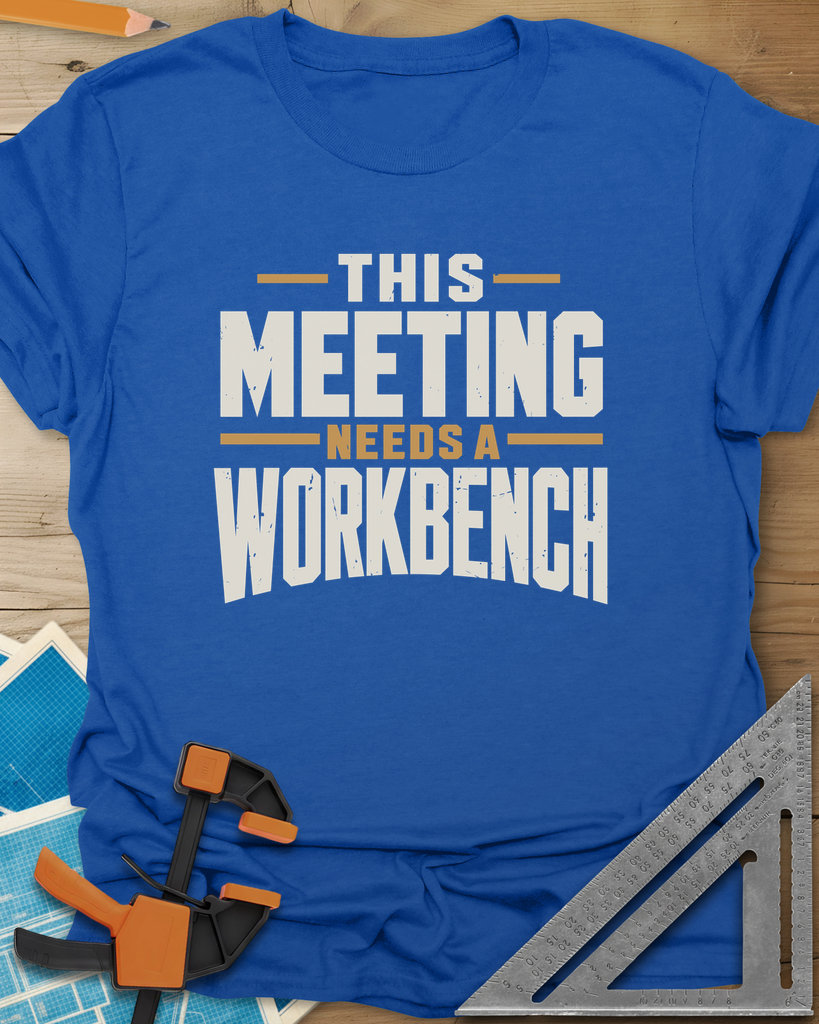 Meeting Workbench Tee — royal
