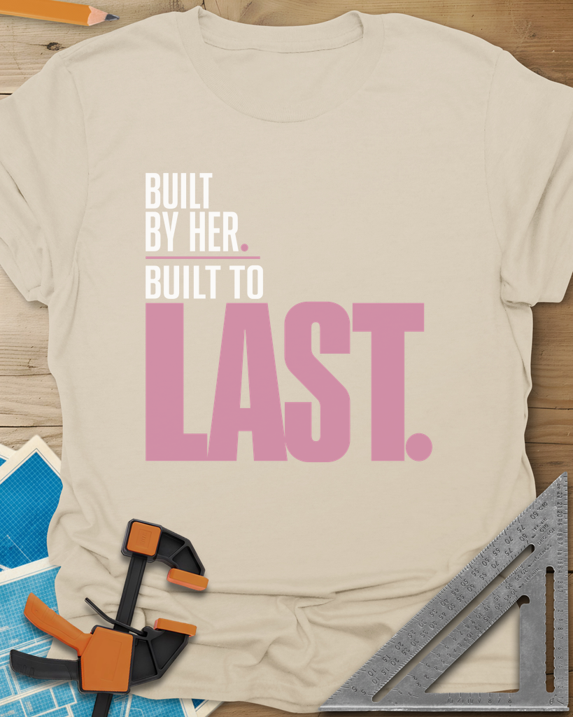 Built To Last Tee — sand
