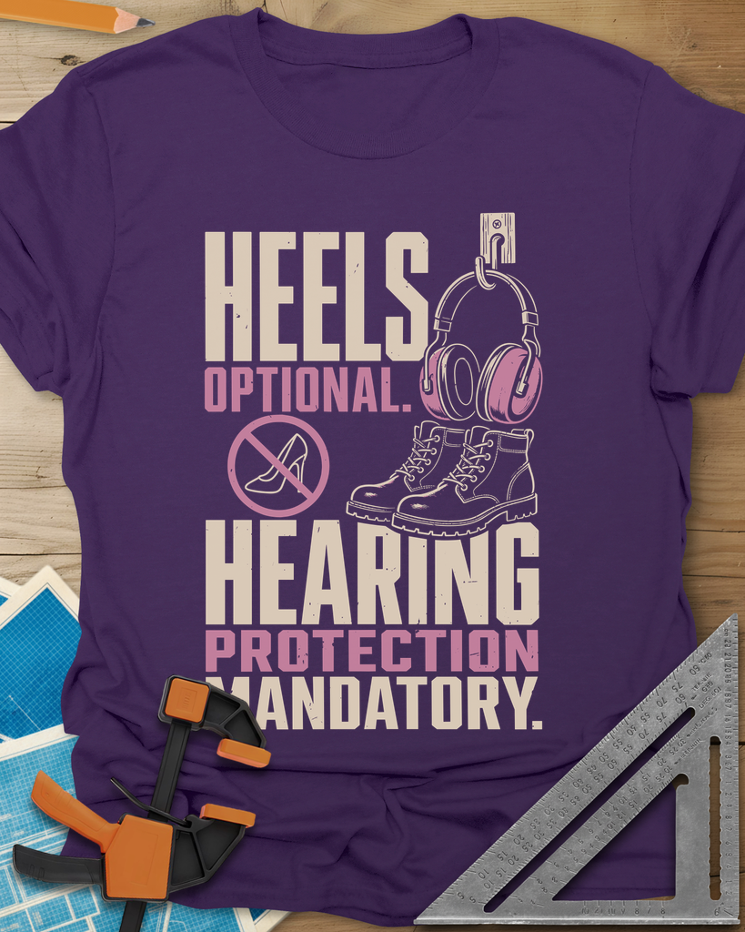 Hearing Protection Tee — purple