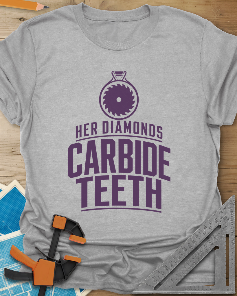 Carbide Teeth Tee — sport_grey