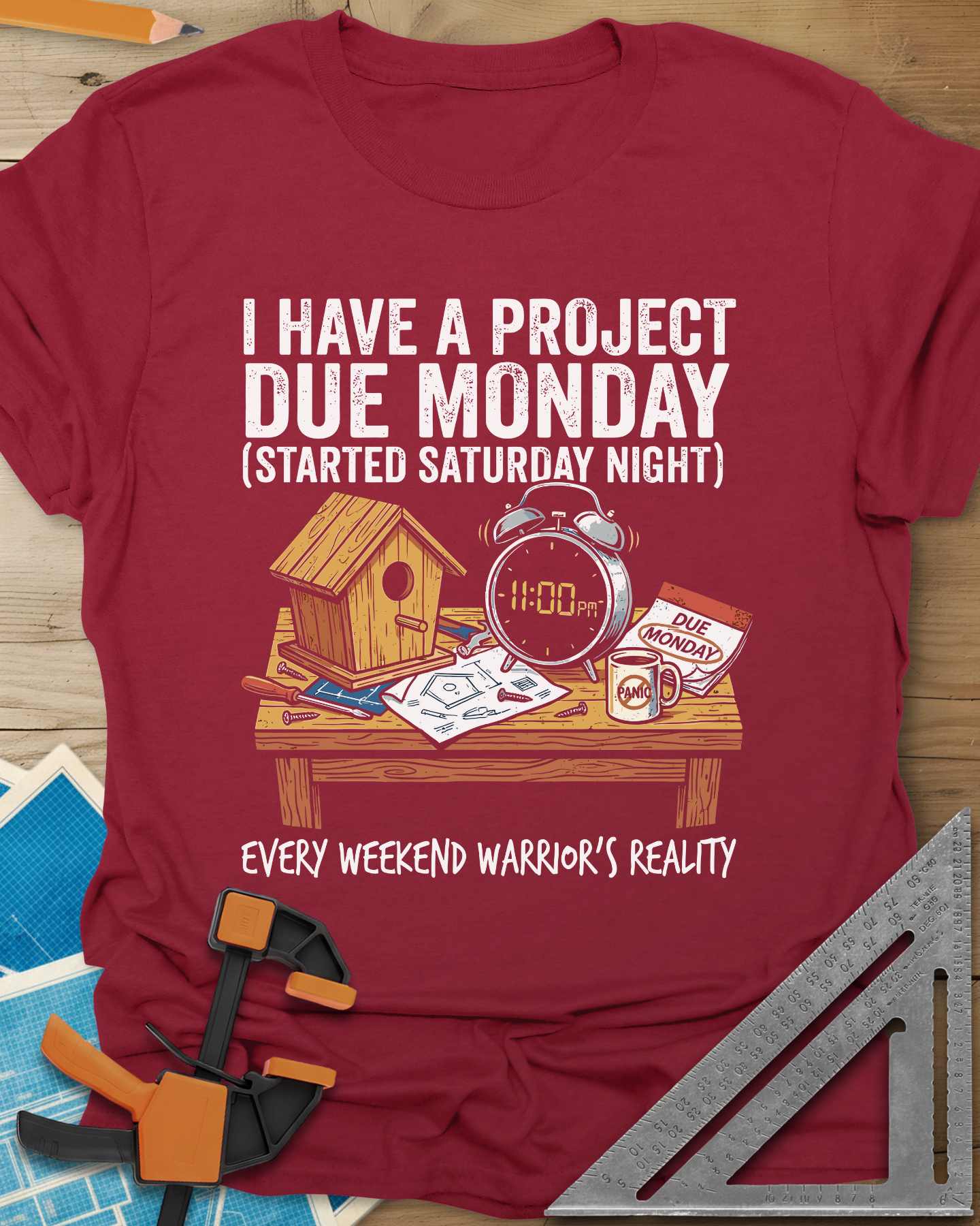 Project Due Monday Tee