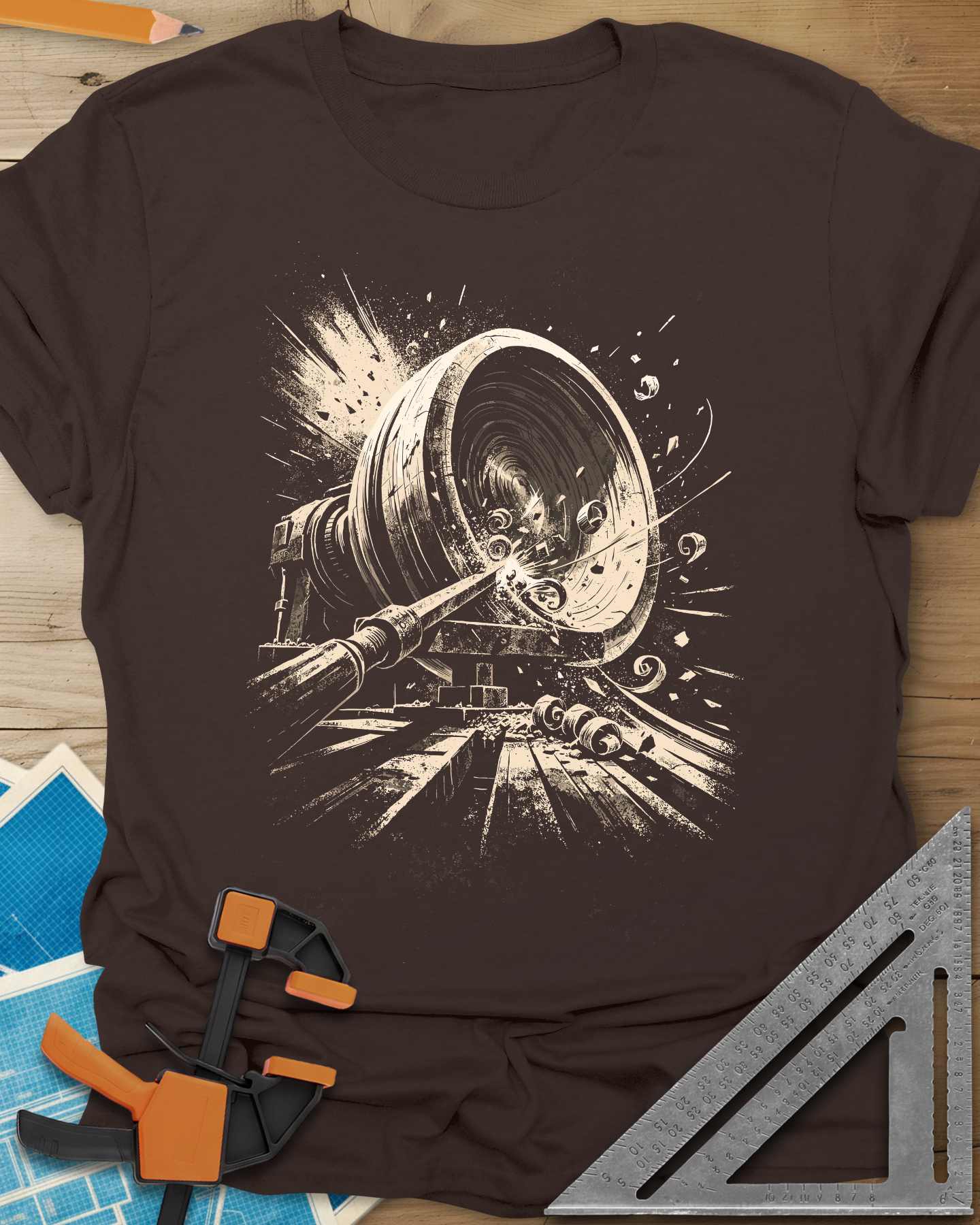 Woodturning Fury Tee