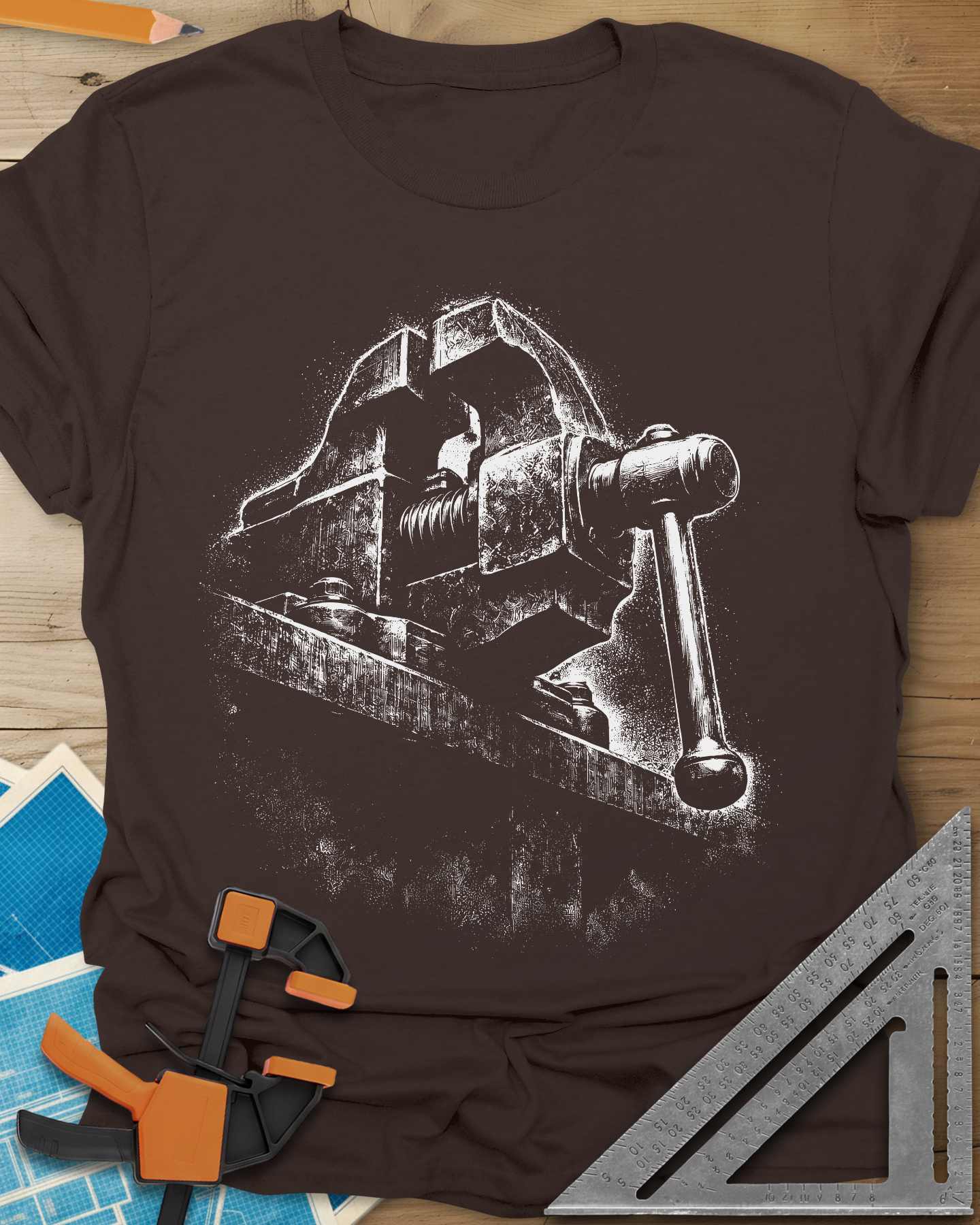 Vintage Bench Vise Tee