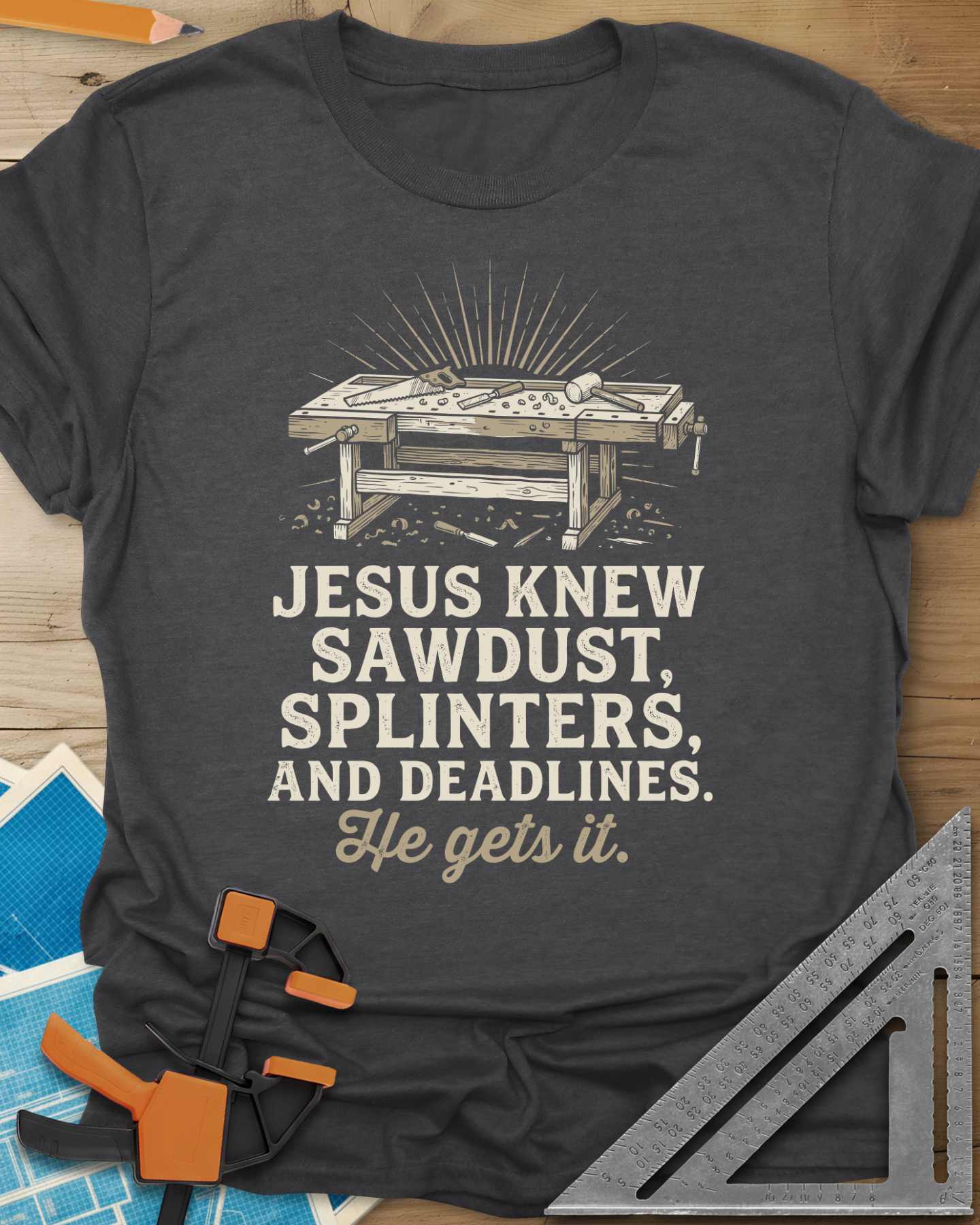 He Gets It Carpenter Tee