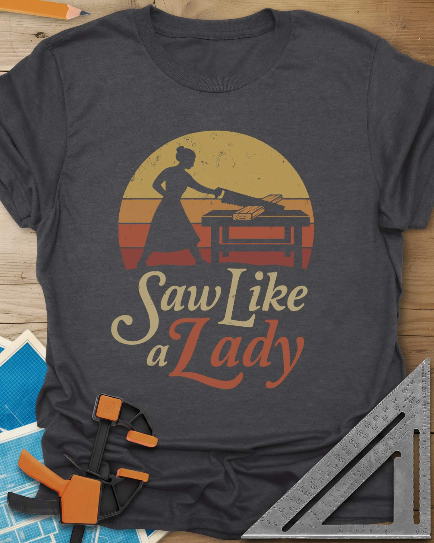Saw Like A Lady Tee