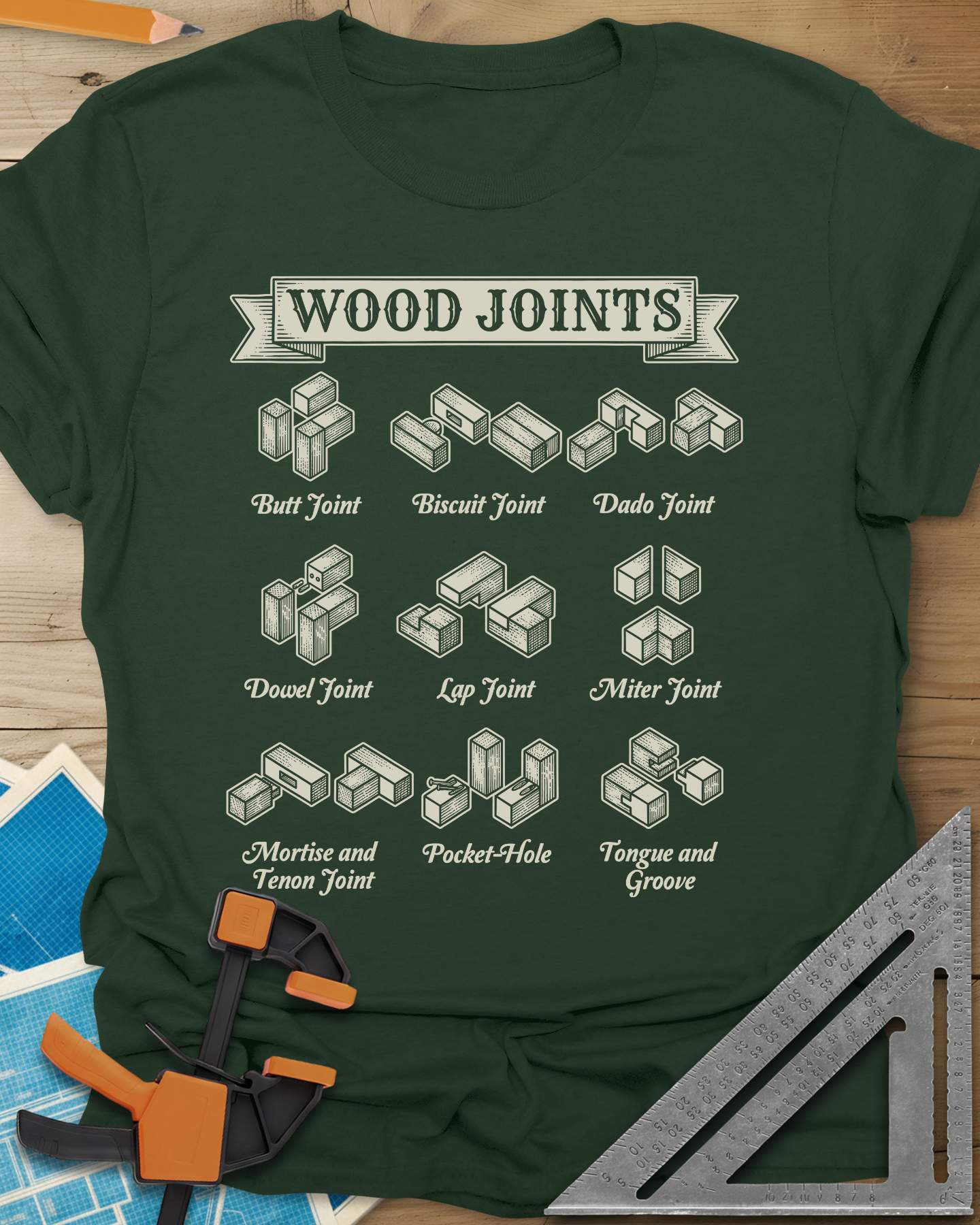 Wood Joints Tee
