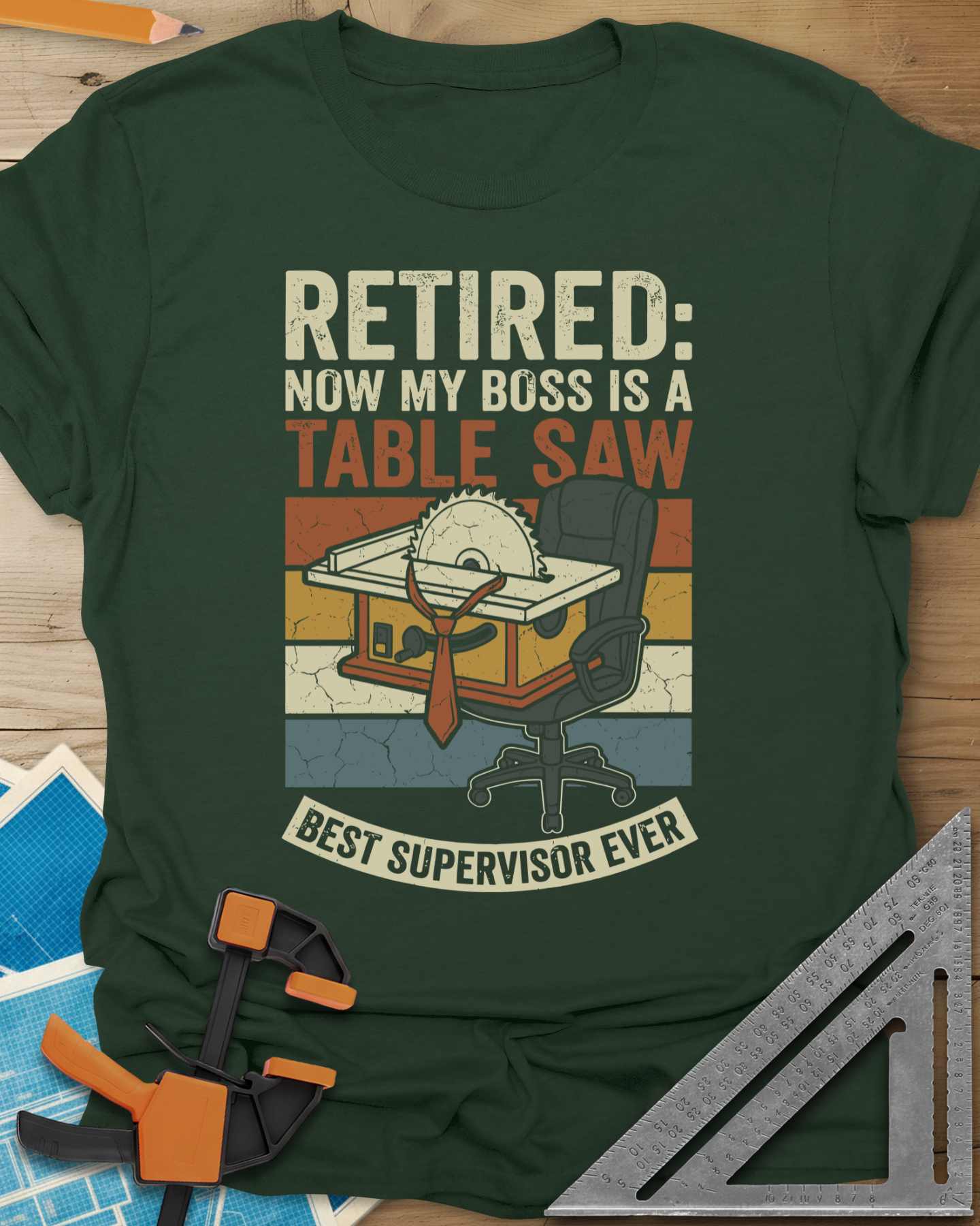 Boss Is a Table Saw Tee