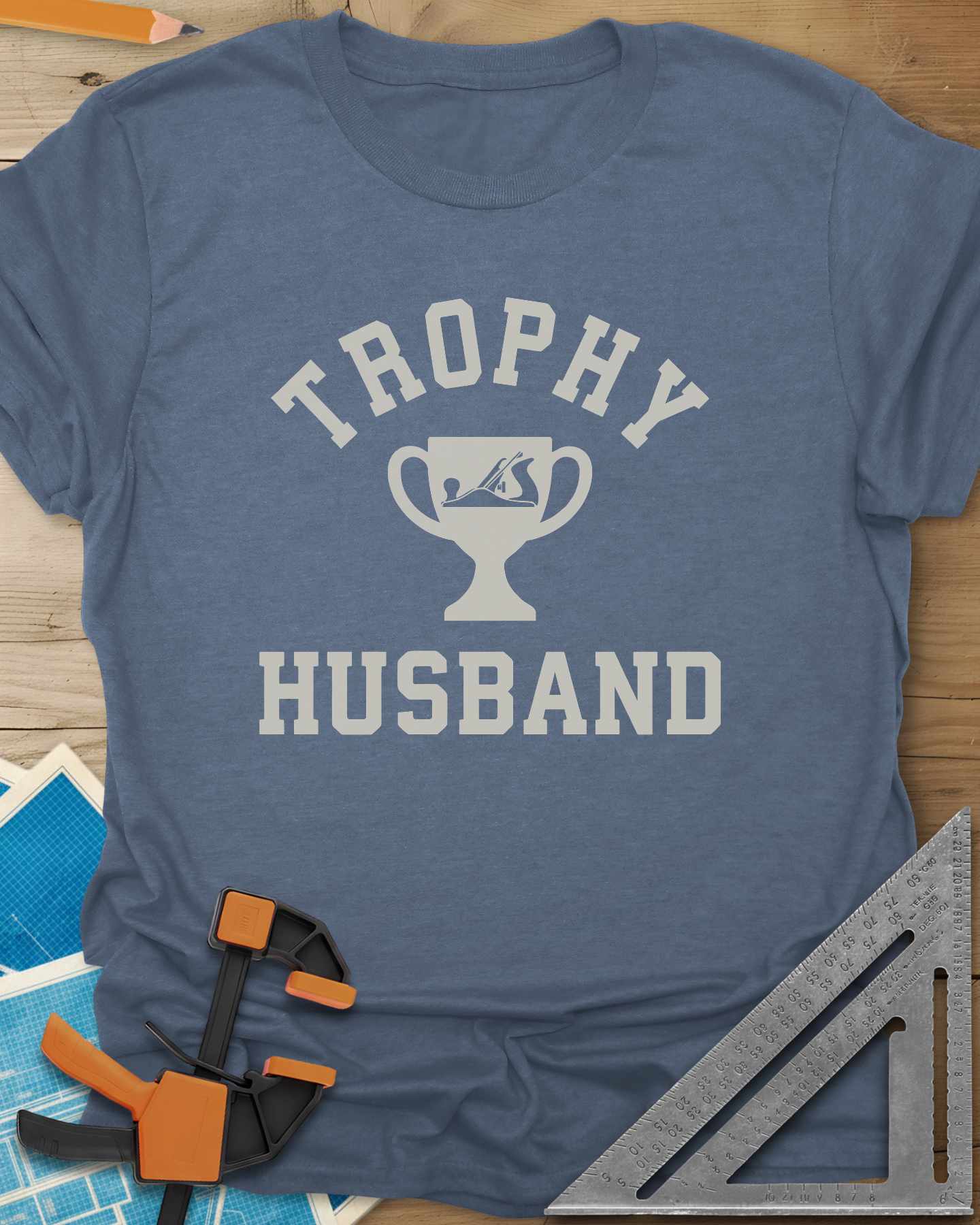 Trophy Husband Woodworker Tee