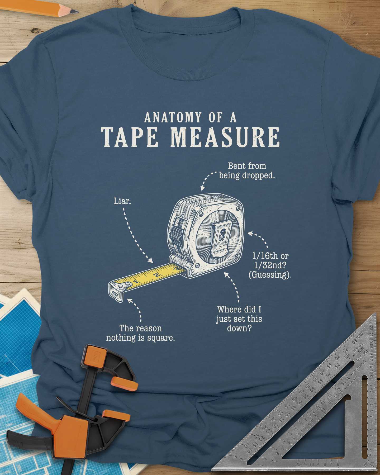 Anatomy of a Tape Measure Tee