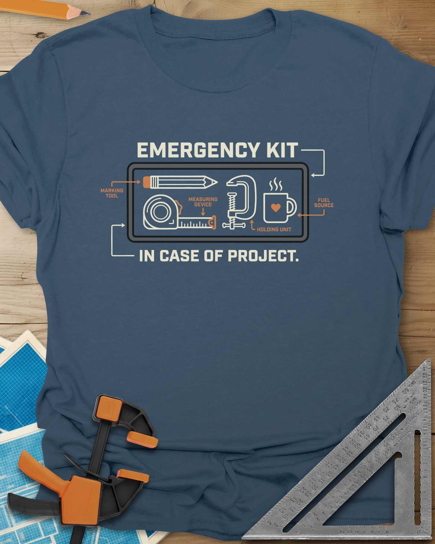 Emergency Kit Project Tee