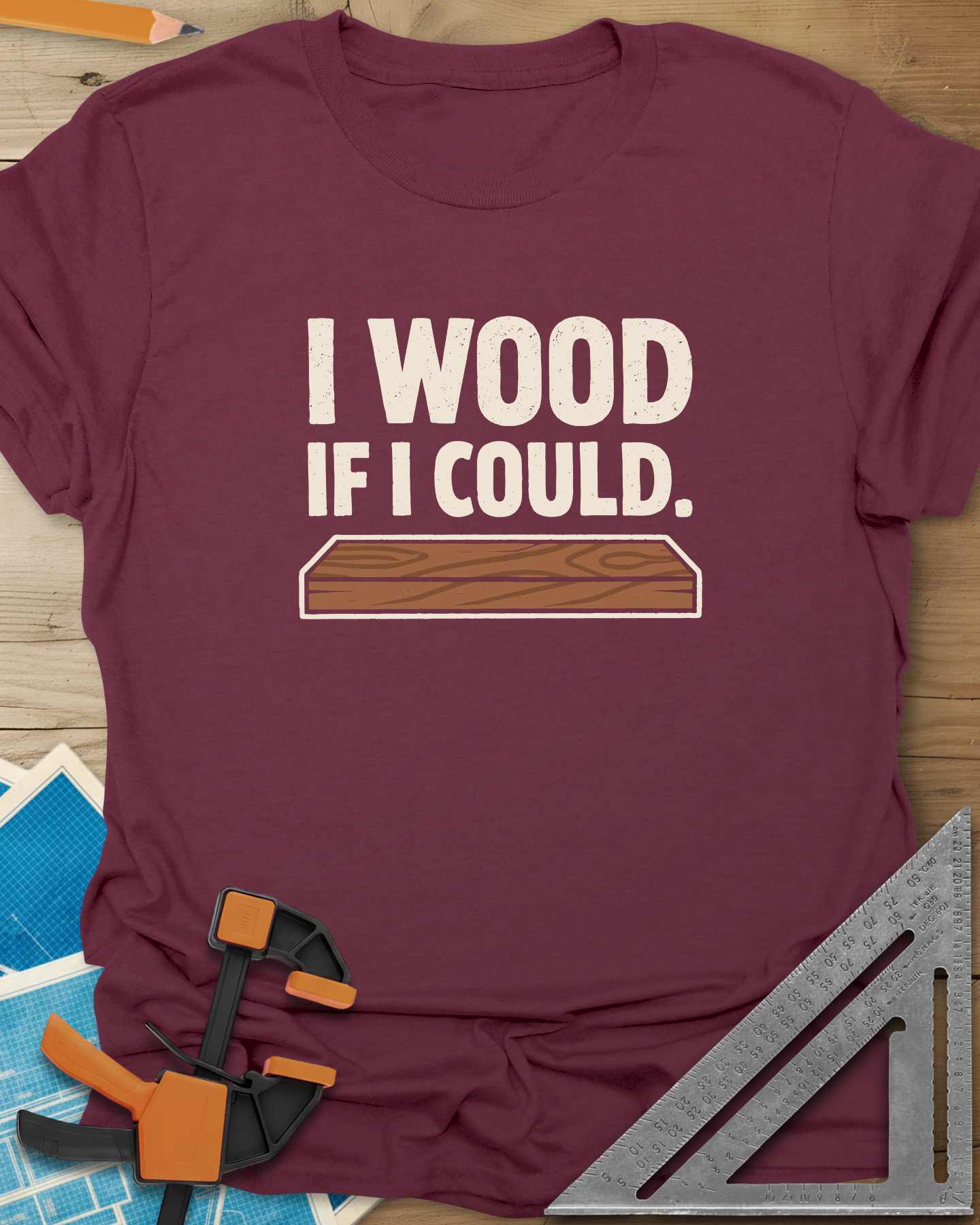 I Wood If I Could Tee