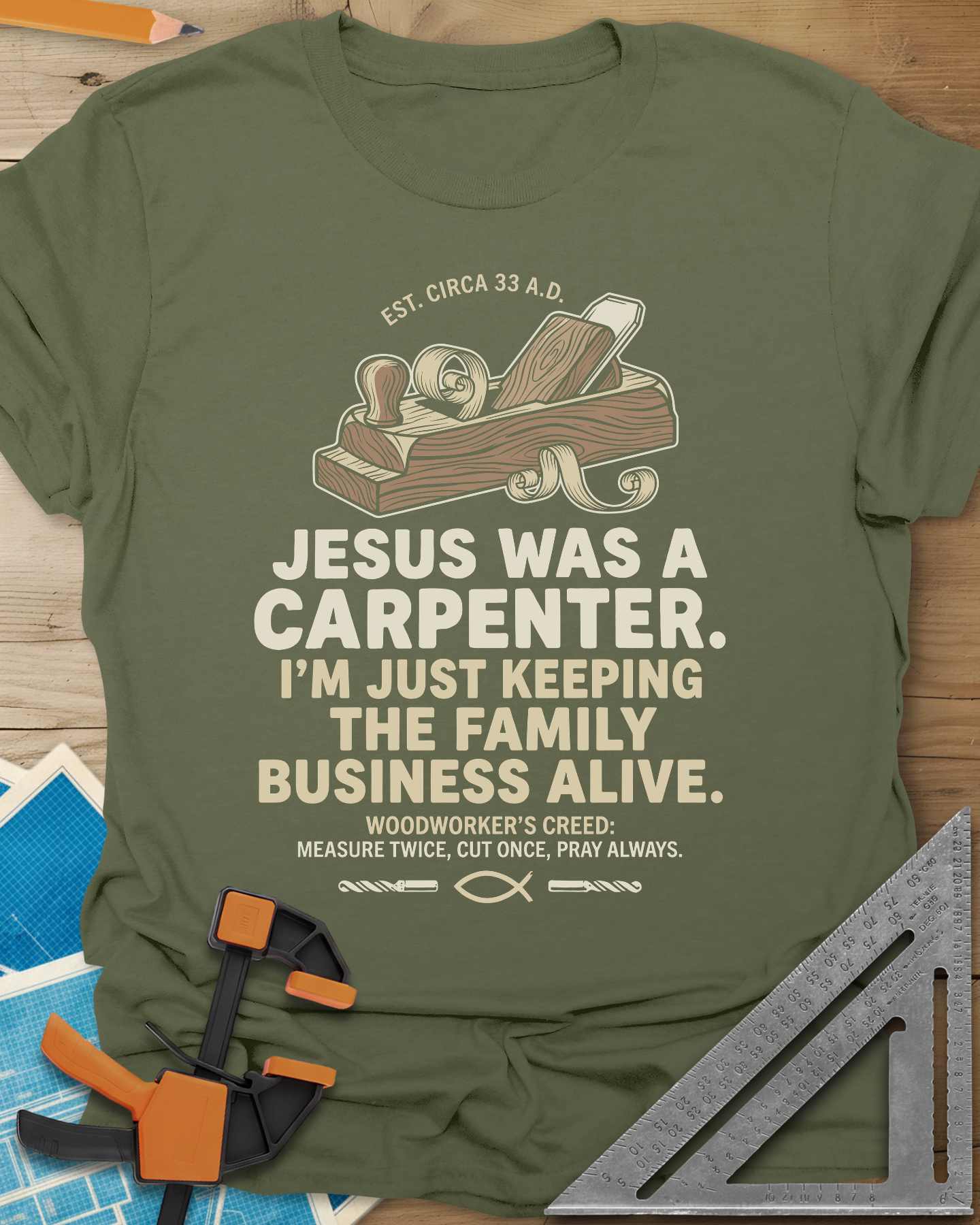 Family Business Carpenter Tee