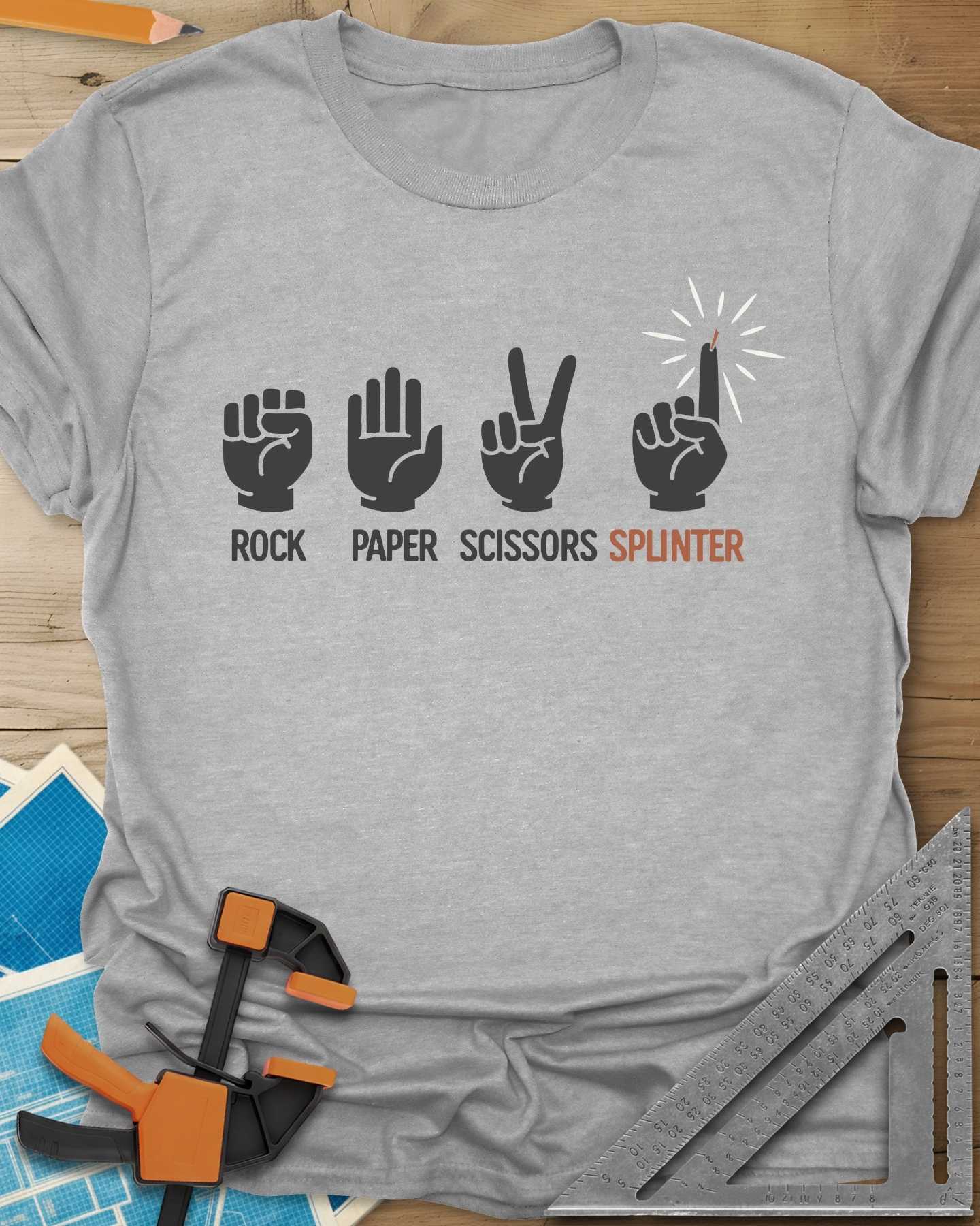 Rock, Paper, Scissors, Splinter Tee