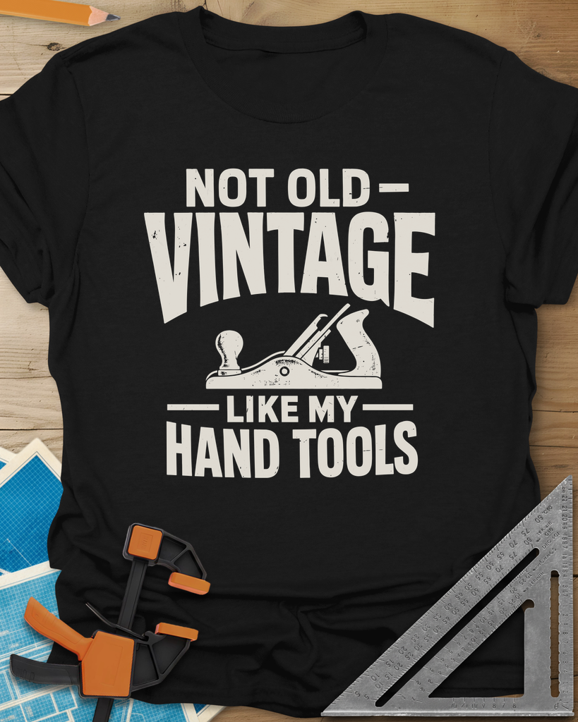 Vintage Tools Tee — black