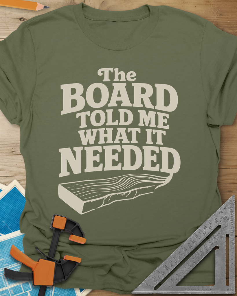 Board Whisperer Tee — military_green