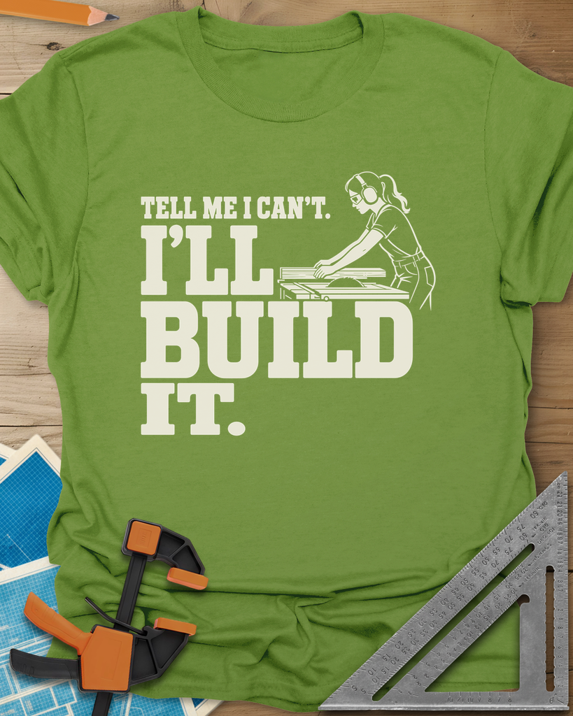 Build It Tee — kiwi