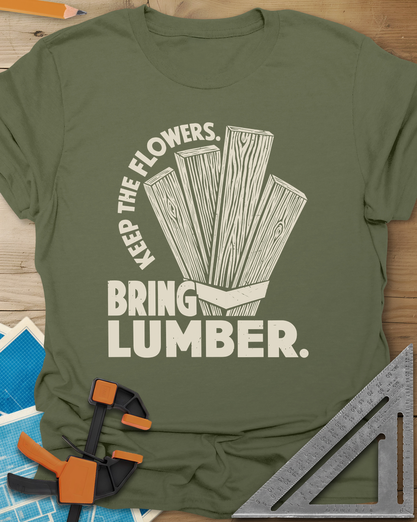 Bring Lumber Tee — military_green