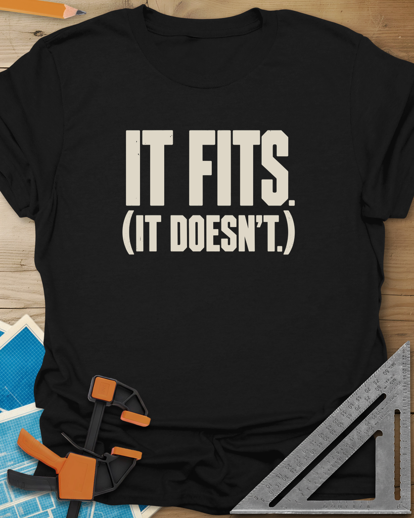It Fits Tee — black
