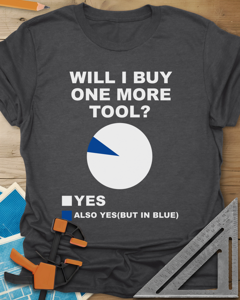 One More Tool Tee — dark_heather_grey