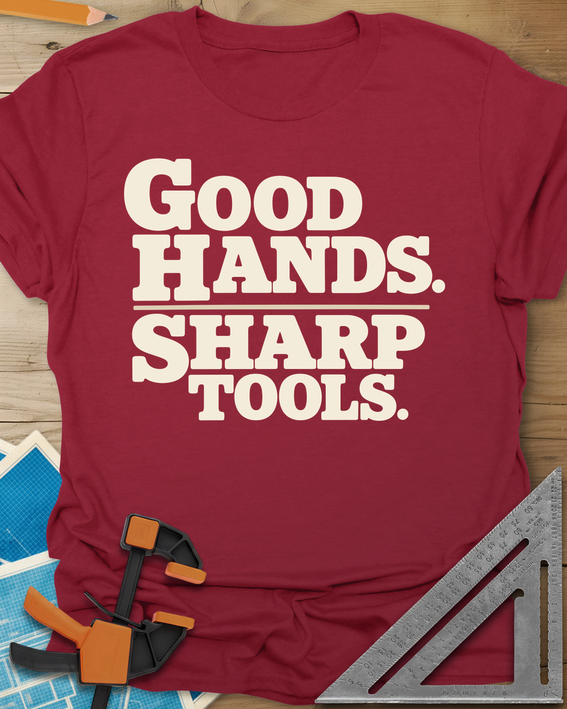 Good Hands Tee — cardinal_red