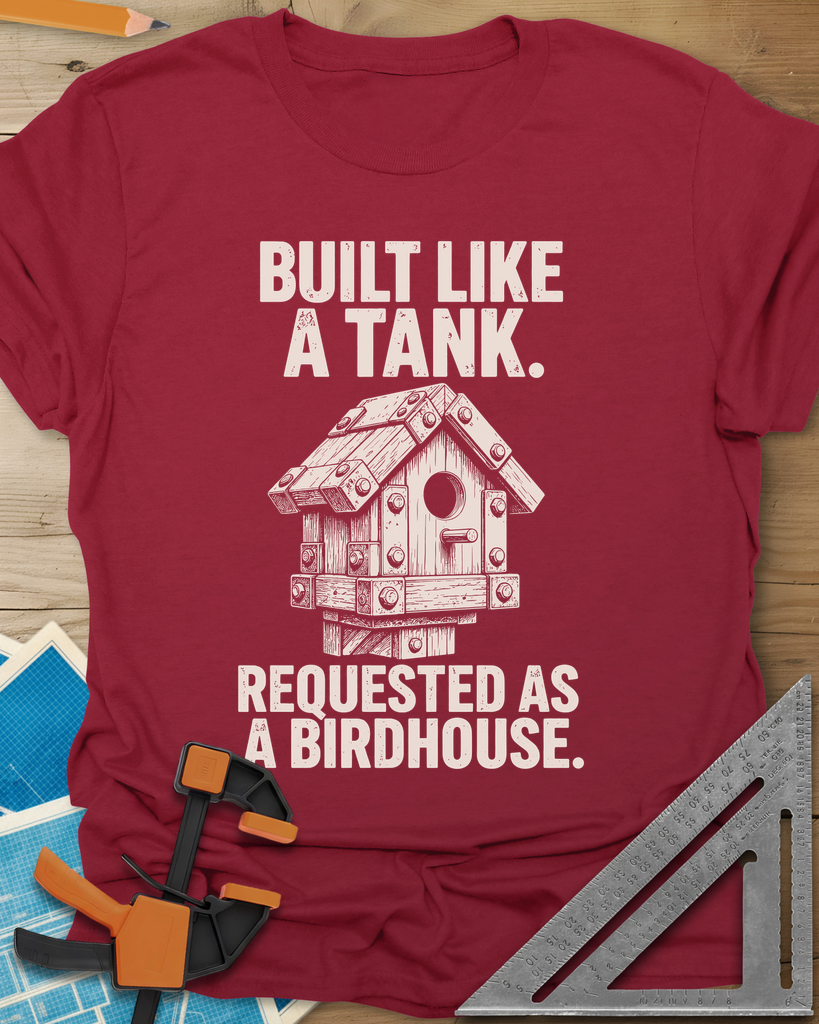 Built Like A Tank Tee — cardinal_red
