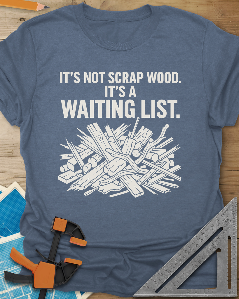 It's A Waiting List Tee — heather_indigo