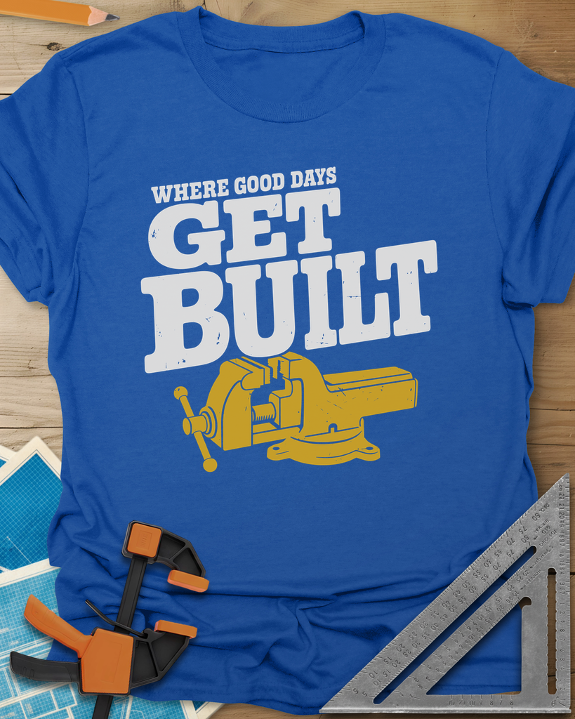 Get Built Tee — royal
