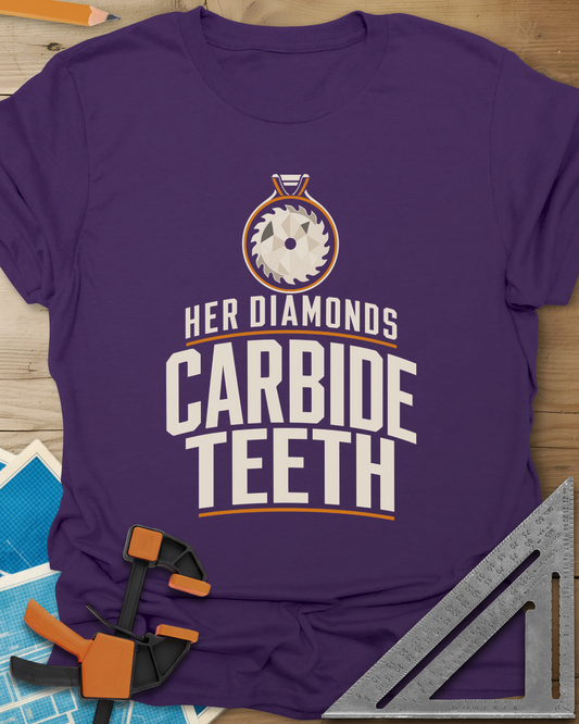 Carbide Teeth Tee — purple