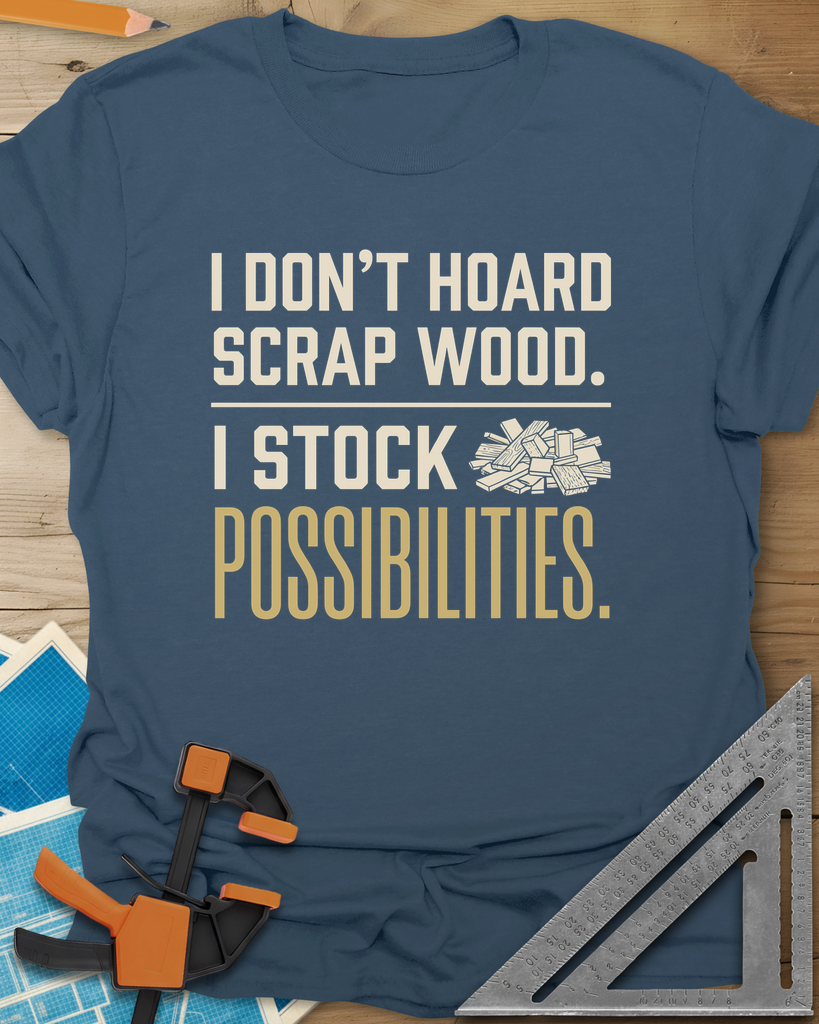 I Stock Possibilities Tee — indigo_blue