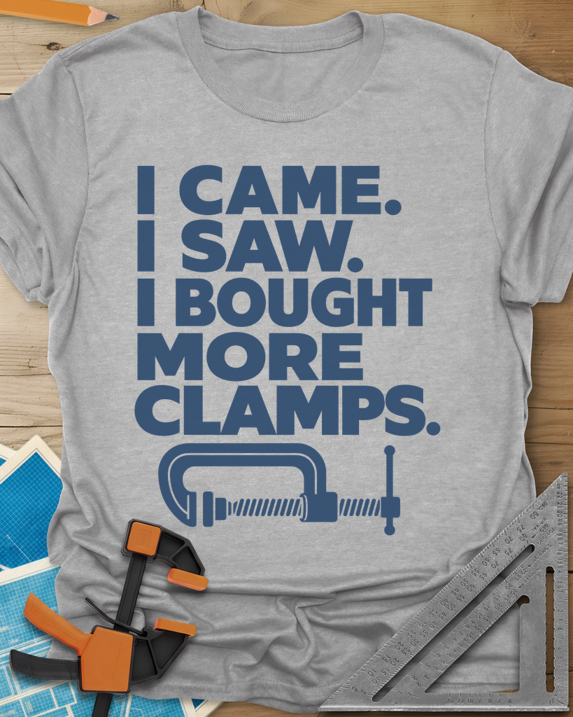 More Clamps Tee — sport_grey
