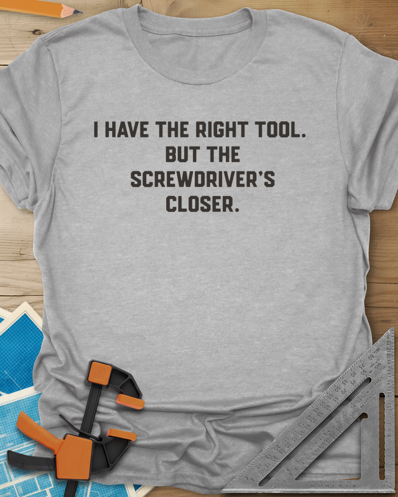 Right Tool Tee — sport_grey
