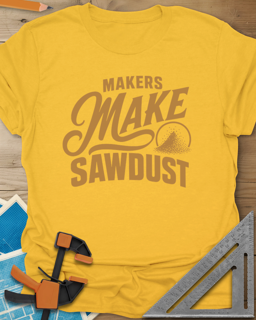 Make Sawdust Tee — daisy