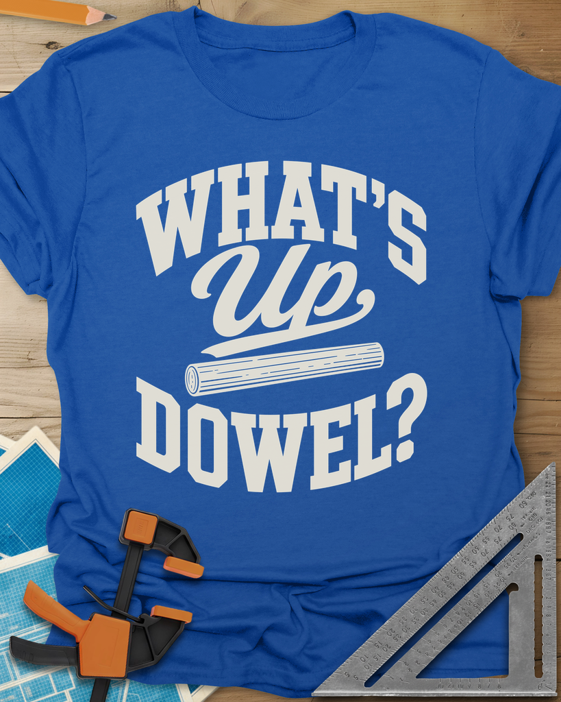 What'S Up Dowel Tee — royal