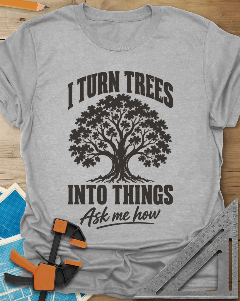 Tree Things Tee — sport_grey