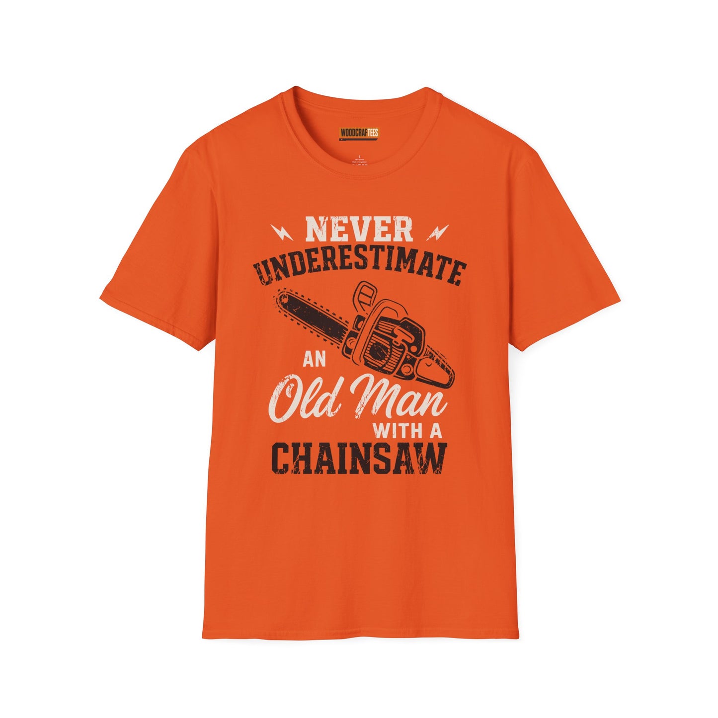 Never Underestimate an Old Man With a Chainsaw