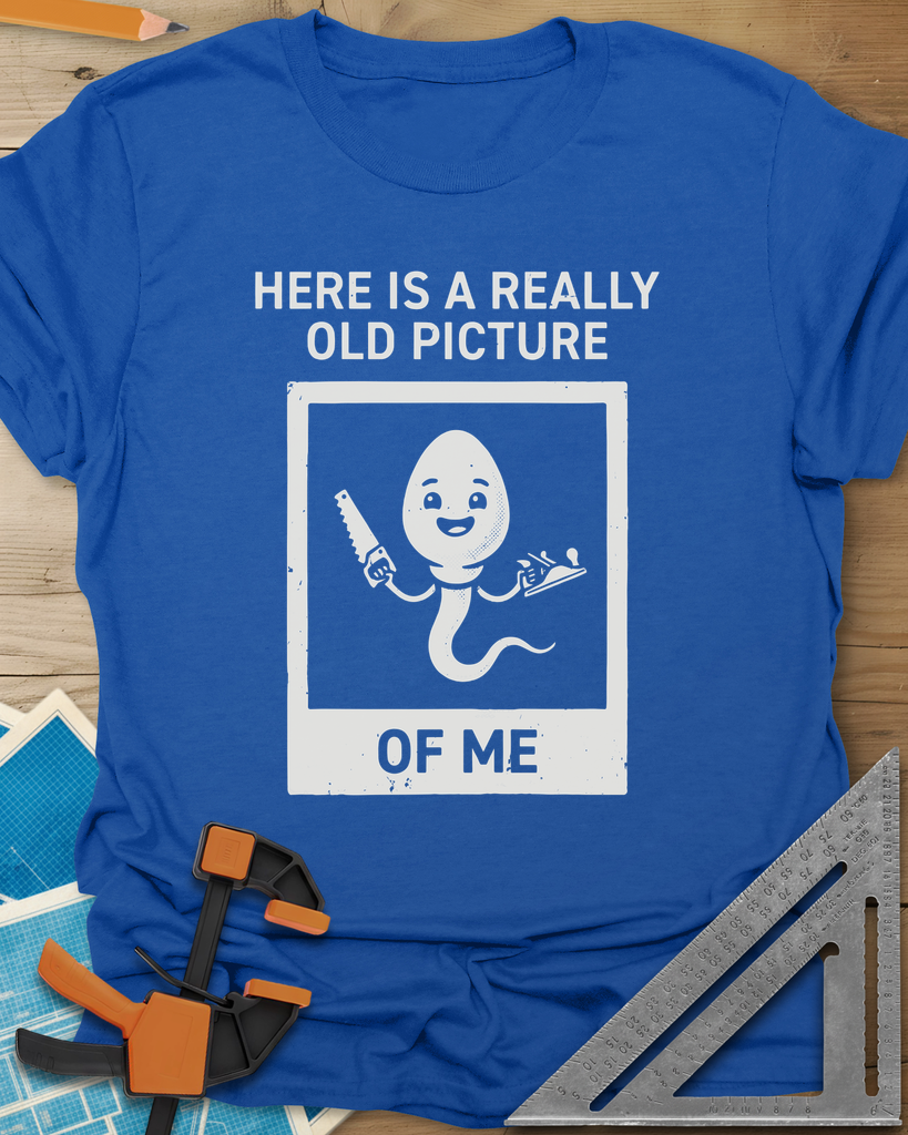 Old Picture Tee — royal