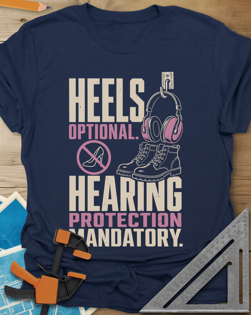 Hearing Protection Tee — navy