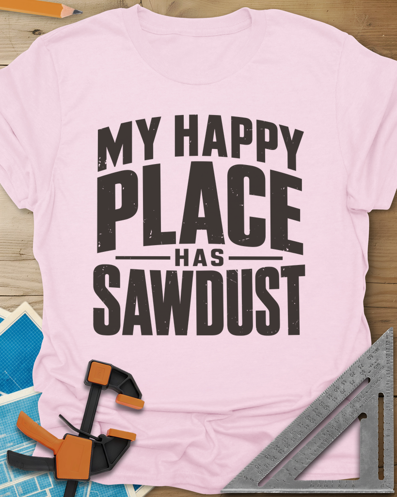 Happy Sawdust Tee — light_pink