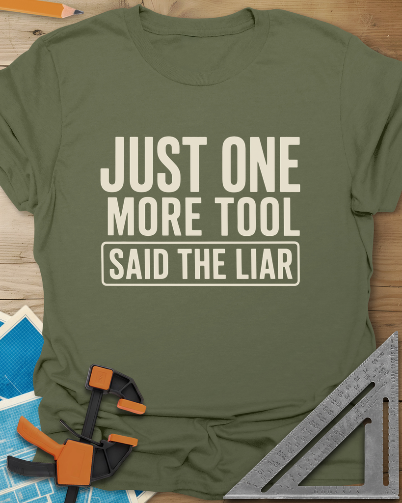 More Tools Tee — military_green