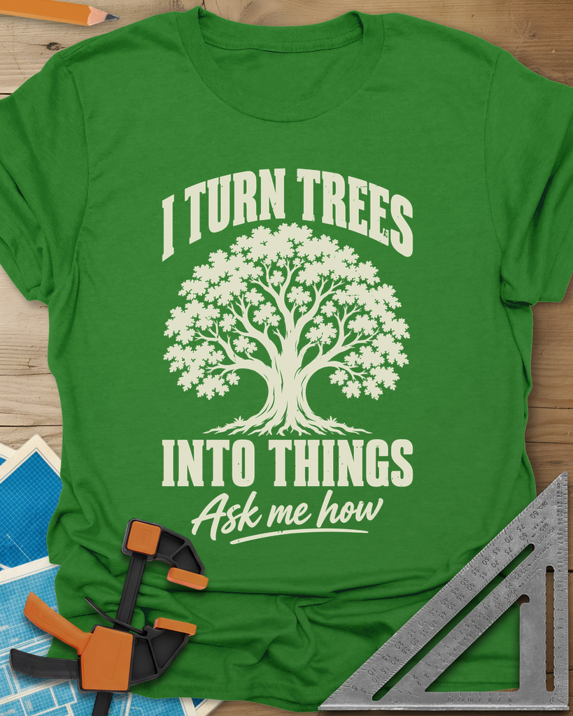 Tree Things Tee — irish_green