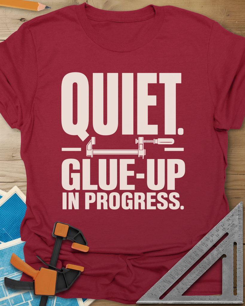 Glue-Up Tee — cardinal_red