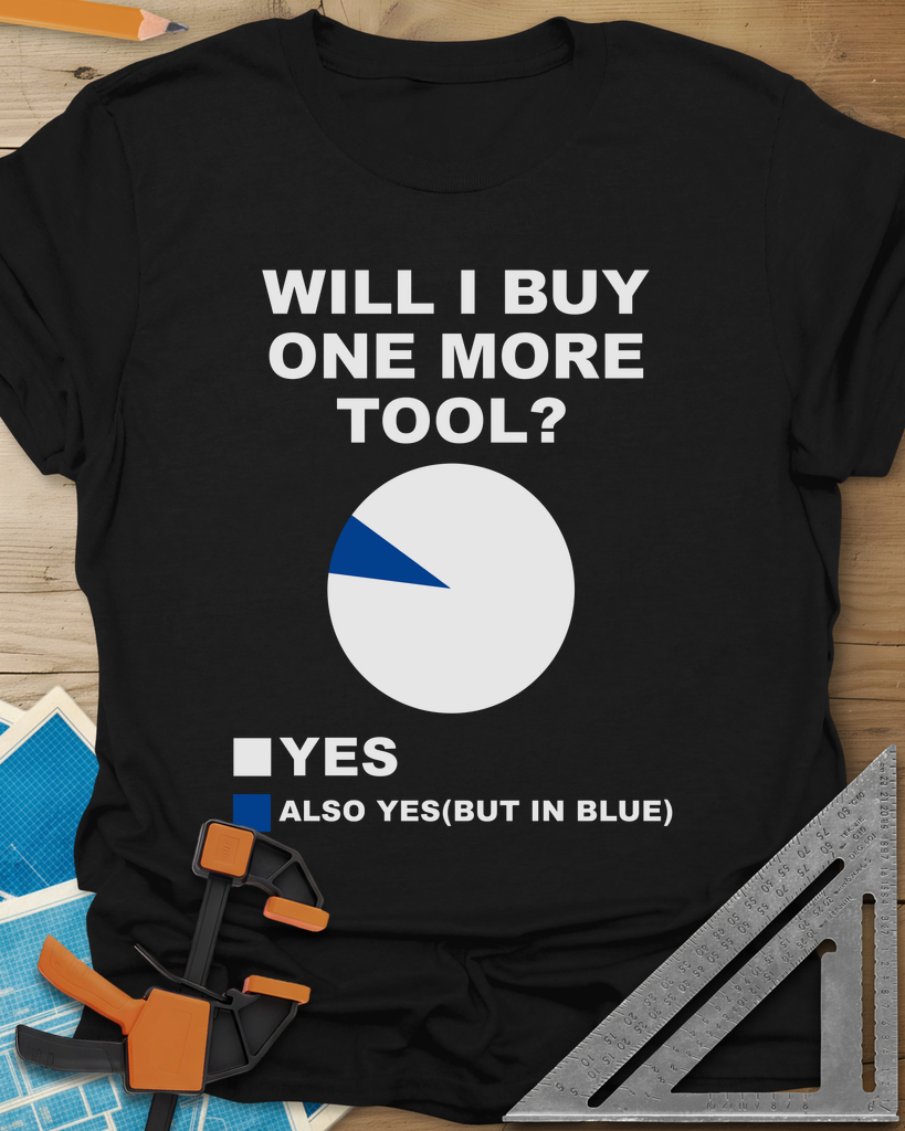 One More Tool Tee — black