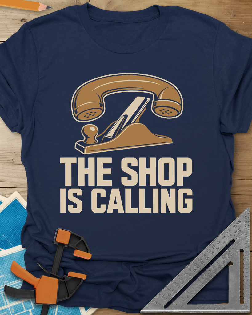 Shop Calling Tee — navy