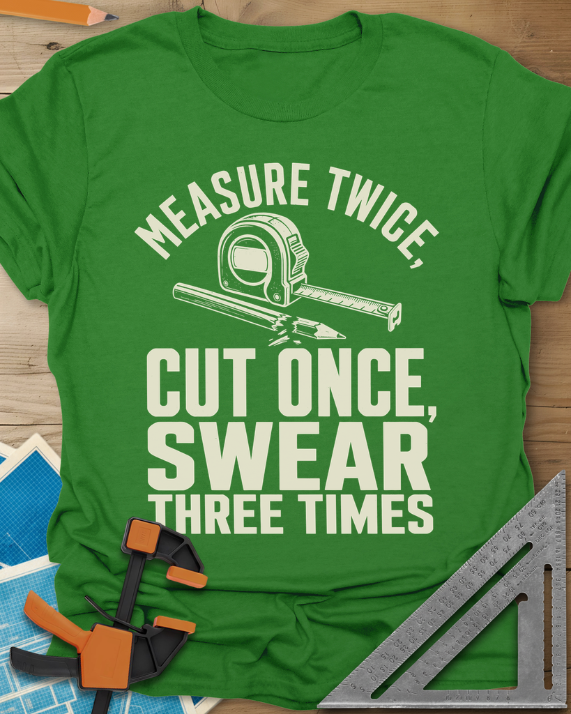 Swear Three Times Tee — irish_green