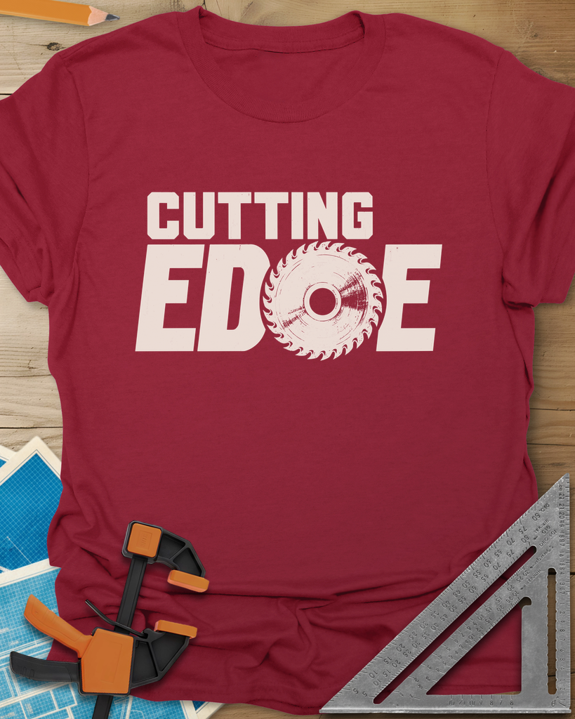 Cutting Edge Tee — cardinal_red