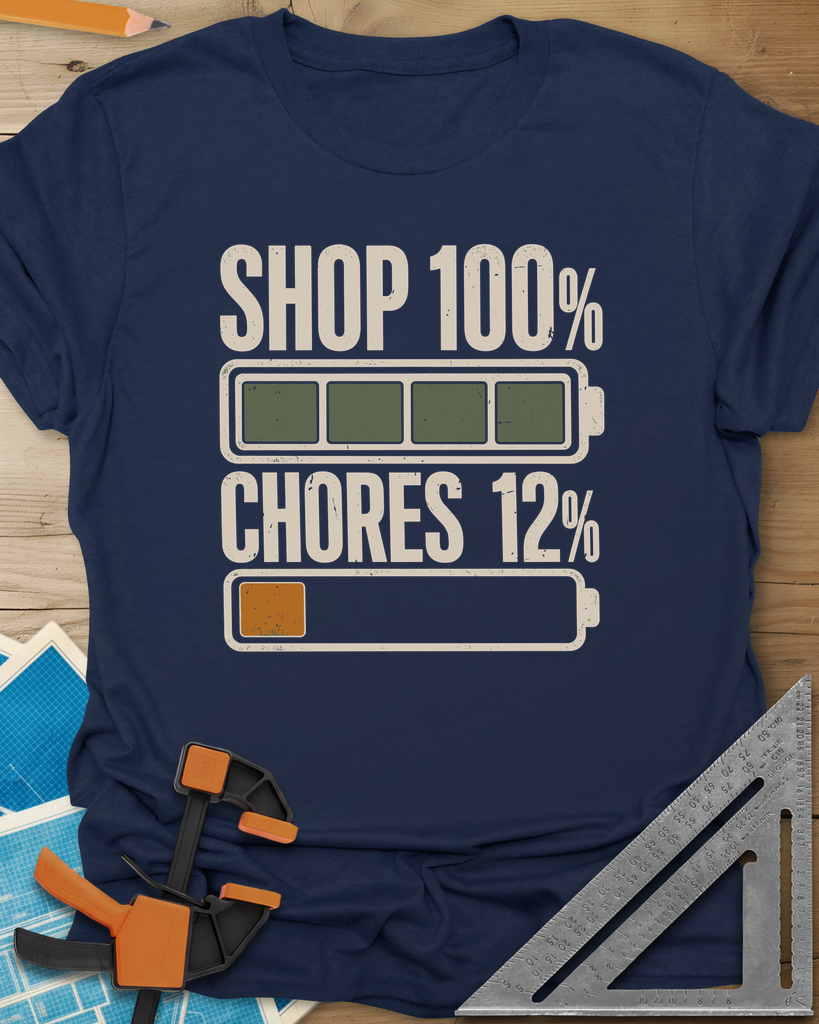 Shop 100% Tee — navy
