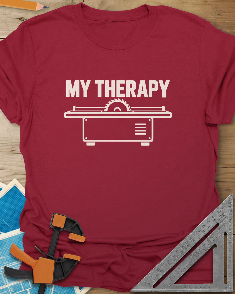 My Therapy Tee — cardinal_red