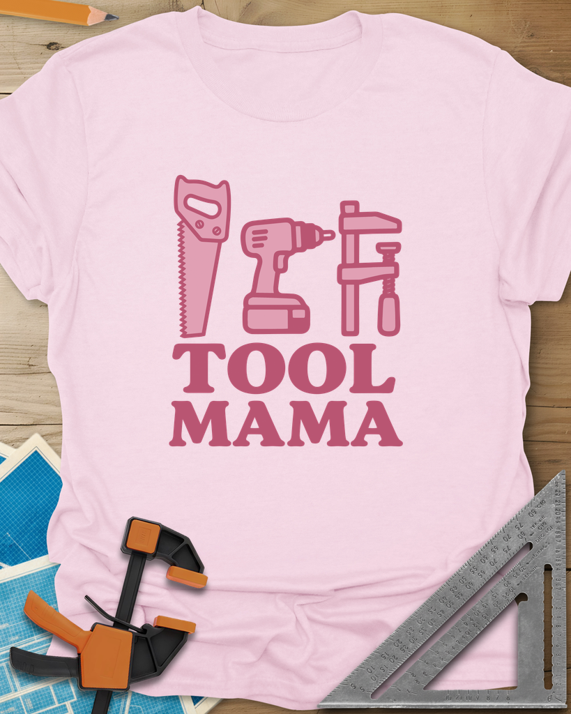 Tool Mama Tee — light_pink