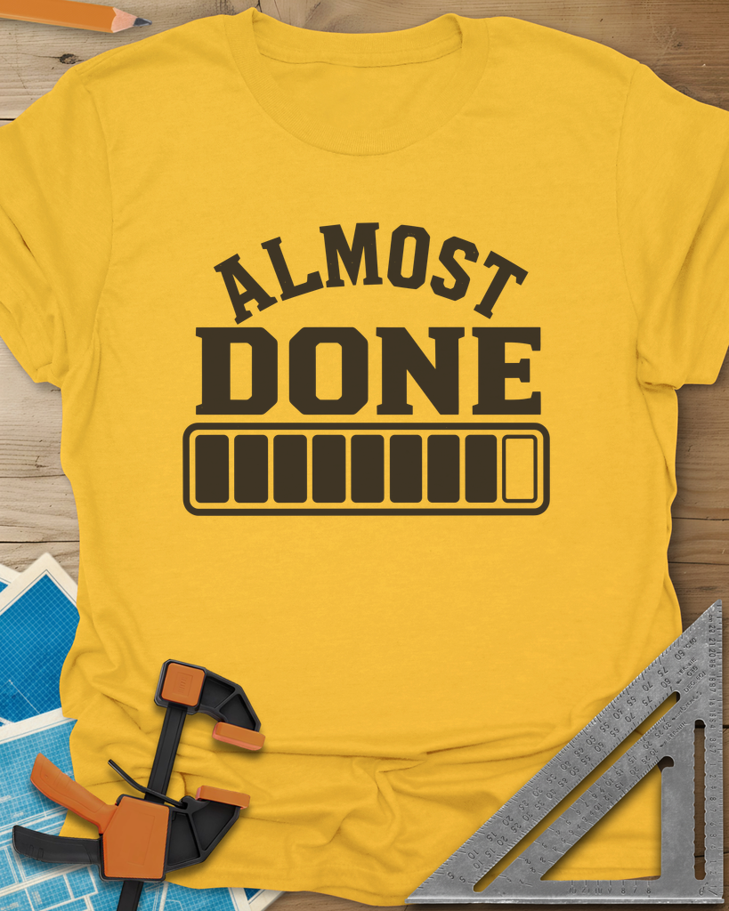 Almost Done Tee — daisy